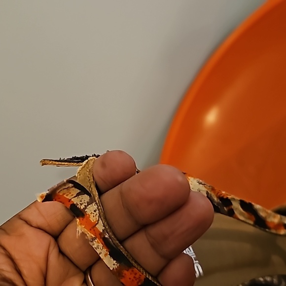 SHIEKH Abstract Print Open Toe Platform Sandal (Handywoman Special!!!) - Picture 6 of 6